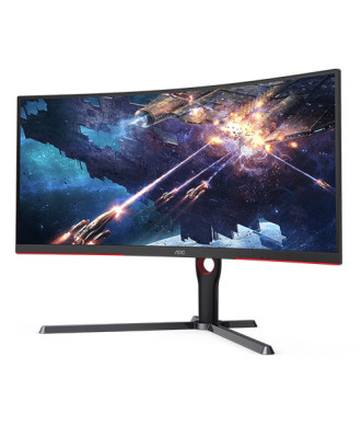 AOC Gaming CU34G3X  ( 2K / 180Hz /  34" / Curved / sRGB 99% / DCI P3 93% / HDR 400  / 10bits )